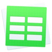 Design for numbers templates icon