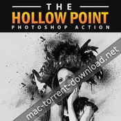 The hollow point photoshop action 20232533 icon