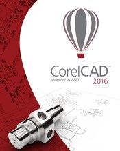 CorelCAD 2016 flat box icon
