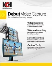 Nch debut video capture pofessional icon
