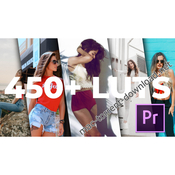 450 luts for adobe premiere pro icon
