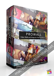 Pixel film studios prowall volume 1 video wall styles for fcpx icon