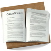 create_booklet_icon.jpg Create booklet icon