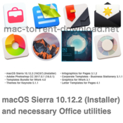 Macos sierra 10 12 2 installer and necessary office utilities icon