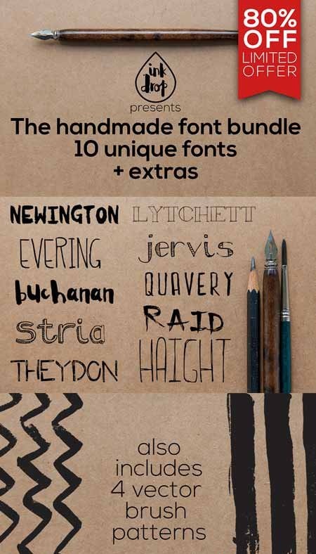 Creativemarket_Handmade_font_bundle_292234_cap01