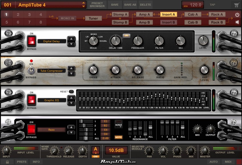IK Multimedia AmpliTube 4 Complete 490 Screenshot 04