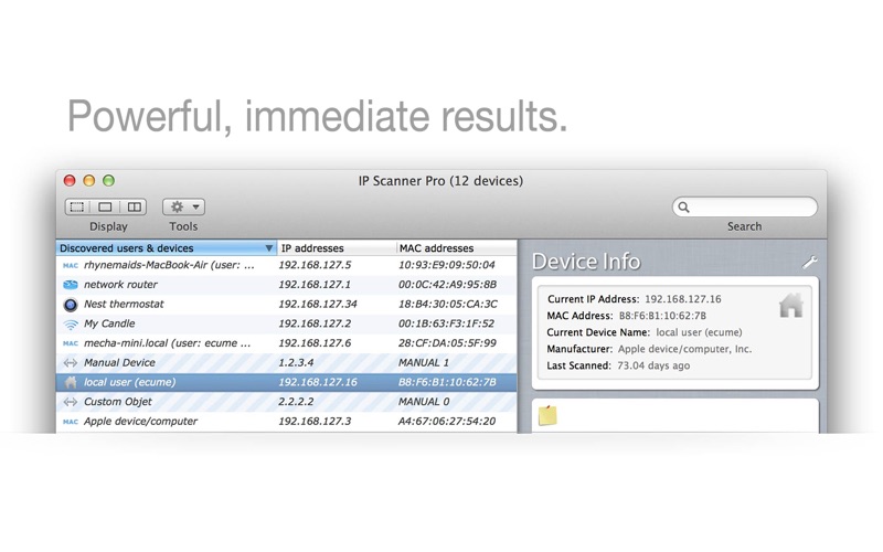 IP Scanner Pro Screenshot 1