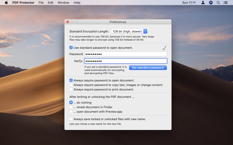 PDF Protector Screenshot 7