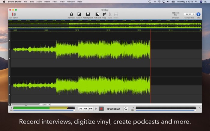 Sound Studio Screenshot 1 1febewpn