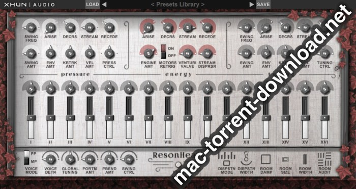 Xhun Audio ResonHeart v100 Screenshot 01 29bm10y