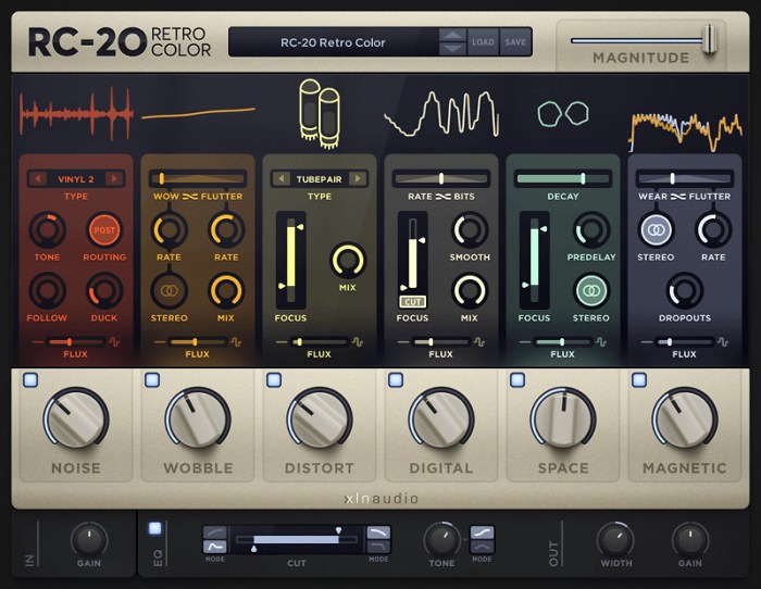 XLN Audio RC_20 Retro Color v105 Win Mac Screenshot 02 1q2k80iy