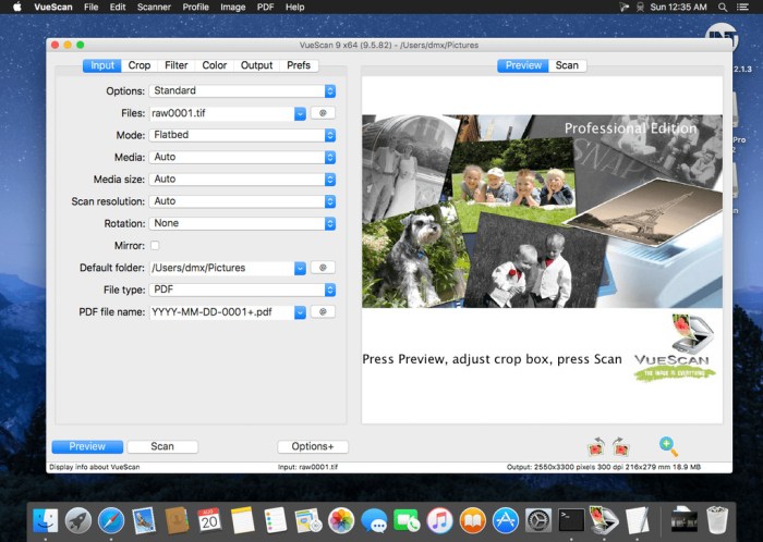 VueScan Pro 9701 Screenshot 01 cweri3n