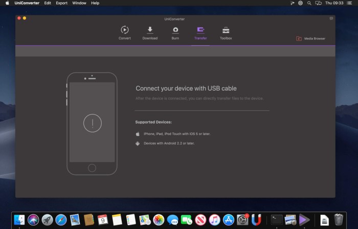 Wondershare UniConverter for Mac 1150 Screenshot 03 u686ddn