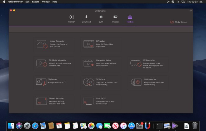 Wondershare UniConverter for Mac 1150 Screenshot 05 u686ddn