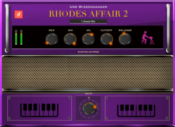 Image result for Audiolounge Urs Wiesendanger Rhodes Affair 2 Preset Player AU VST