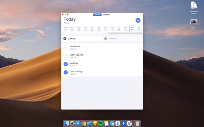 Habitify: Habit Tracker Screenshot 01 hb3f9zy