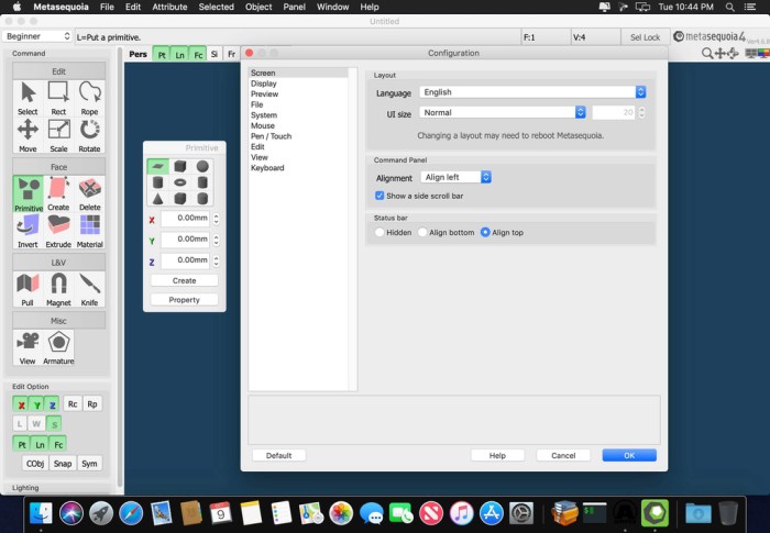 Metasequoia 470a Screenshot 02 ikzdmbn