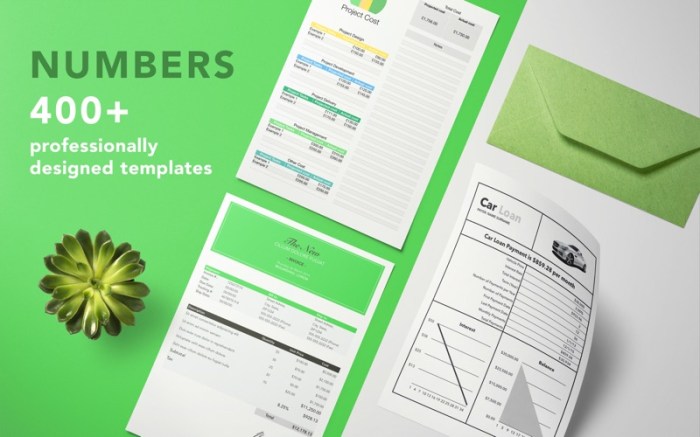 DesiGN for Numbers - Templates Screenshot 01 q4rd3my