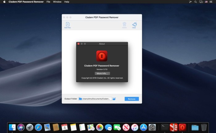 Cisdem PDF Password Remover 380 Screenshot 02 lwvsdcn