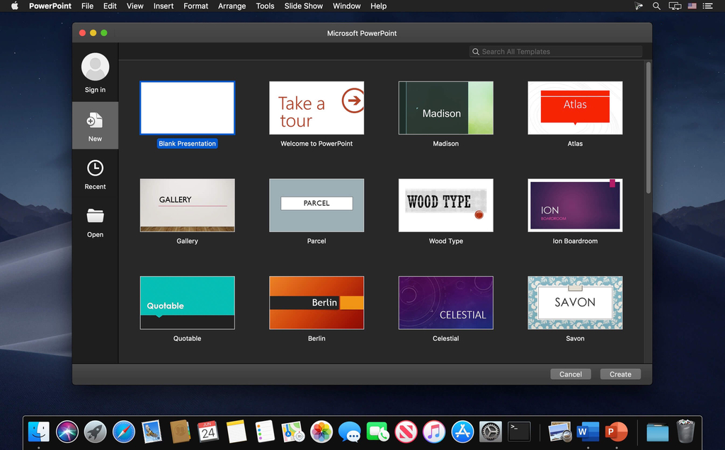 Microsoft Powerpoint 2019 1629 VL Screenshot 01 bn8qqbn