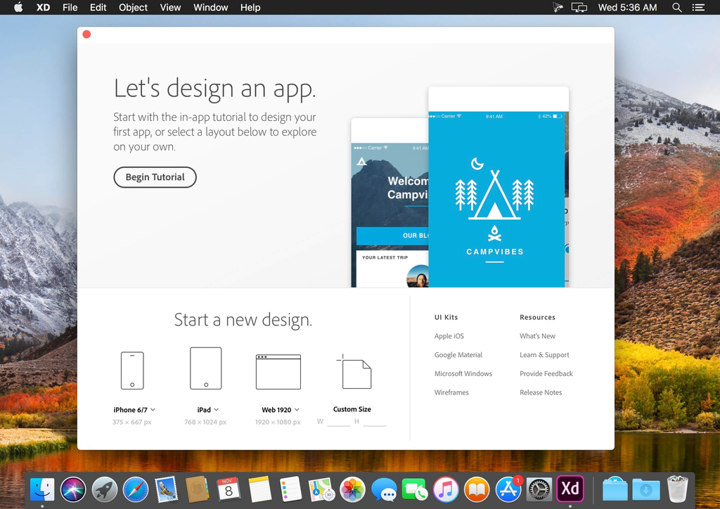 Adobe XD v22212 Screenshot 01 v5h980y