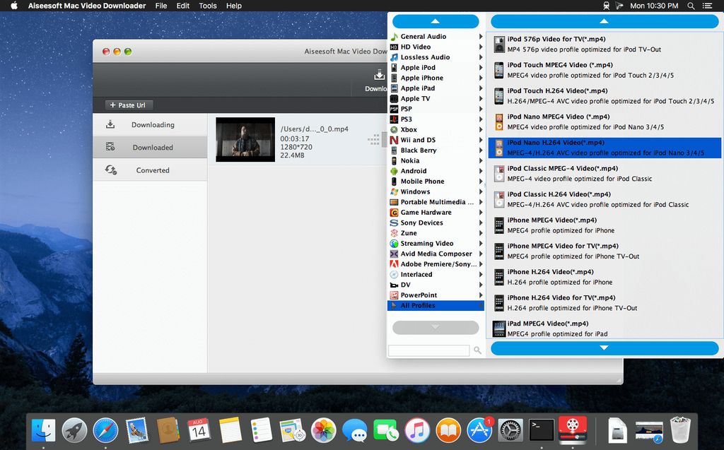 Aiseesoft Mac Video Downloader 3316 Screenshot 03 lyk49en