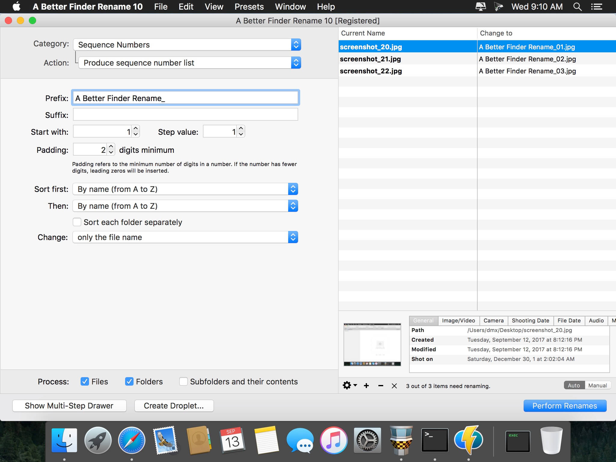 A Better Finder Rename 1100b13 Screenshot 03 1izw30sn